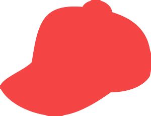 Baseball Cap silhouette - Free Vector Silhouettes | Creazilla