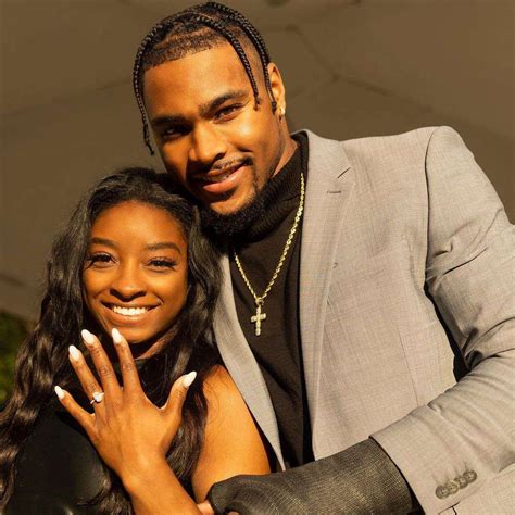 All the Details on Simone Biles's Sparkling Oval Engagement Ring