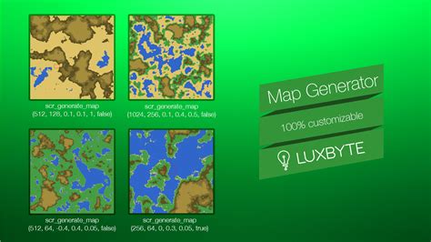 Random Map Generator by Luxbyte | GameMaker: Marketplace