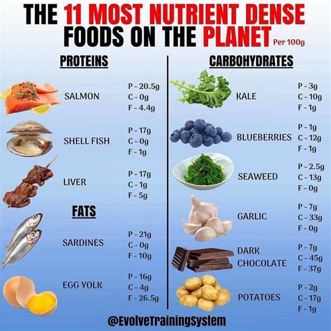 11 MOST NUTRIENT DENSE FOODS . I realized I havent done a nutrient density post in a while and ...