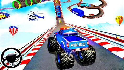 Juegos de Carros - Mega Ramp Police Car - Video Juegos de Autos ...