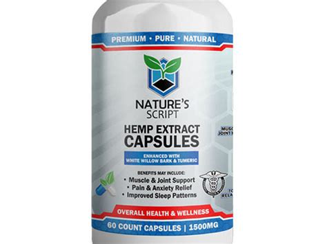 CBD Hemp Extract Capsules (High Potency/60-Count) | Joyus