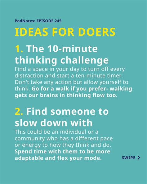 How to flex your thinker vs doer modes | Amazing If