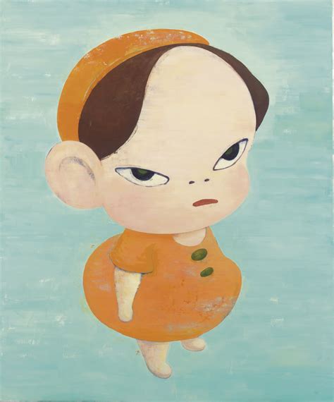 Yoshitomo Nara’s paintings & drawings: Cute or dark and frightening?