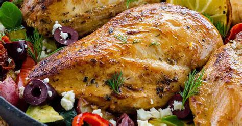 Greek Chicken Recipe - Jessica Gavin