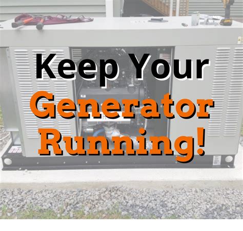 Keep Your Generator Running! | Automated Home Generator