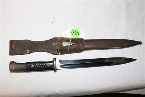 Sold Price: German WWII K98 Mauser Bayonet - June 6, 0120 9:30 AM EDT