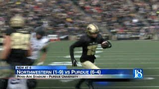 Purdue vs. Northwestern Highlights by @WLFITV - eDayFm