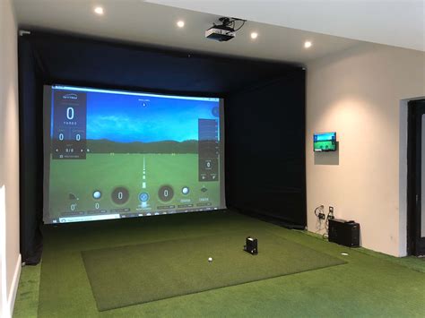 Best Home Golf Simulator Enclosure | Golf Simulator | Golf Swing ...