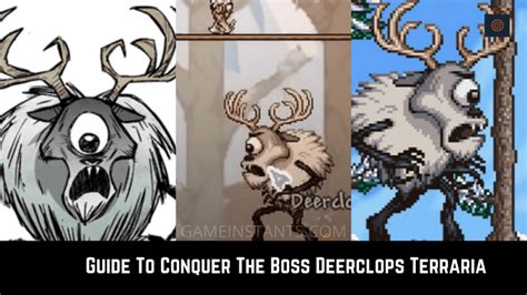 Guide To Conquer The Boss Deerclops Terraria - Gameinstants