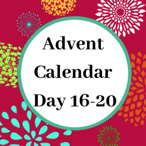 Advent Calendar Day 16-20 – Ann Tudor LLC