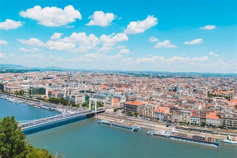 Budapest in summer stock image. Image of capital, europe - 53807017