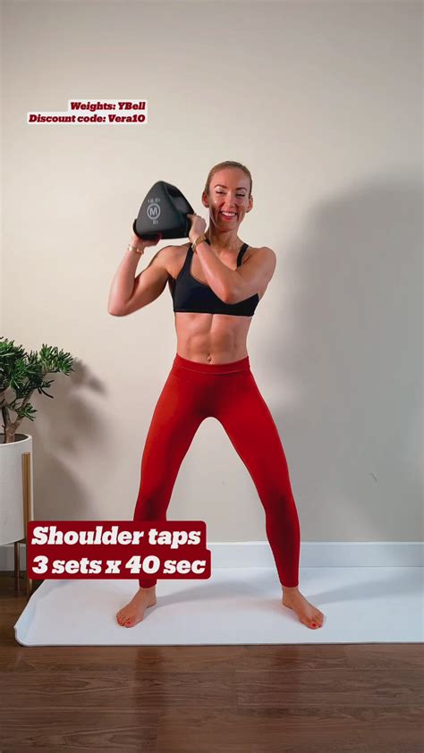 DUMBBELL SHOULDER WORKOut: my PINSPIRATION! | Shoulder workout, Arm workout, Upper body workout