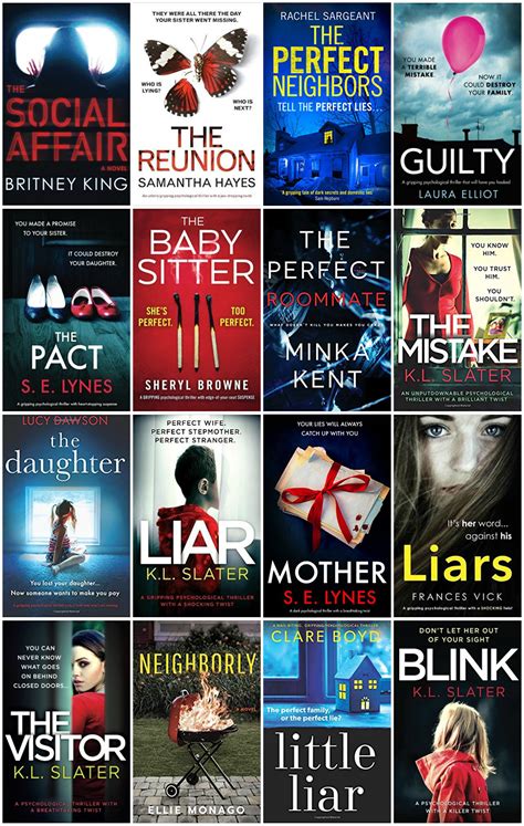 16 Psychological Thrillers You Won't Be Able To Put Down | Thriller books psychological, Book ...