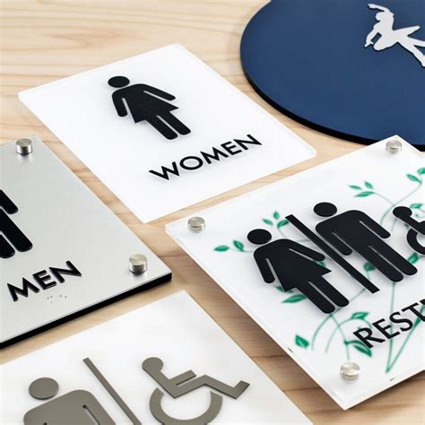 ADA Restroom Signs - ADA Bathroom Signs - Unisex Signs