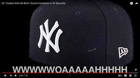 yankee with no brim meme but there's 20 variations :] | Yankee with no brim, Baseball hats, Brim