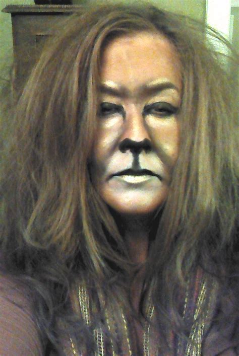 cowardly lion | Lion makeup, Face painting halloween, Wizard of oz lion