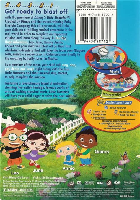 Disney's Little Einsteins: Our Big Huge Adventure - DVD | eBay