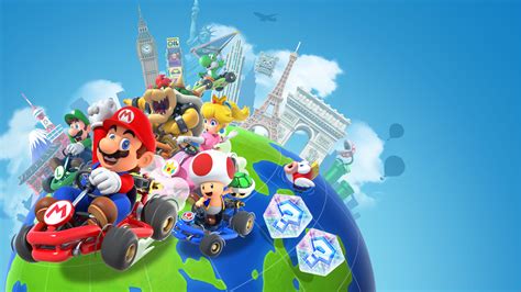 luigi bowser luigi mario mario kart tour princess peach toad yoshi 4k hd games Wallpapers | HD ...