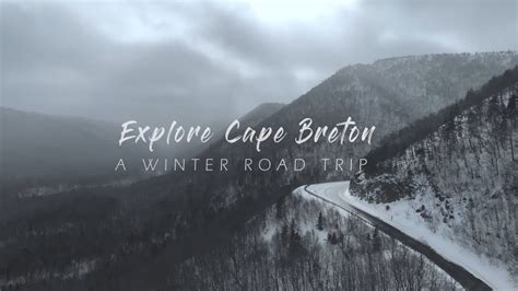 Explore Cape Breton | A Winter Road Trip - YouTube