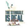 The Struggle Is Real ROAD RUNNER™ & Wile E. Coyote Sticker | Zazzle.com