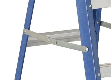 6' Fiberglass Step Ladder Safety 10' Reach | Ubuy India