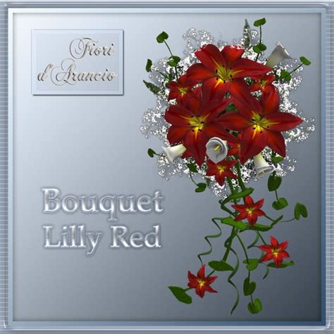 Second Life Marketplace - Bouquet Lilly Red