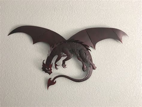 Dragon Metal Dragon Wall Art Art Decor Home Decor