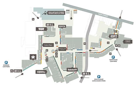 Centre Map | Clarks Village Outlet Shopping