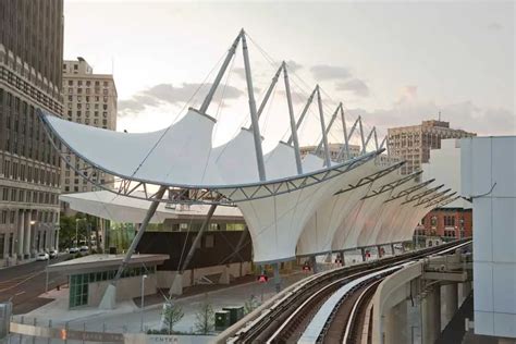 Rosa Parks Transit Center Building in Detroit - e-architect