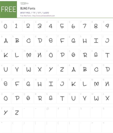 BLING Fonts Free Download - OnlineWebFonts.COM