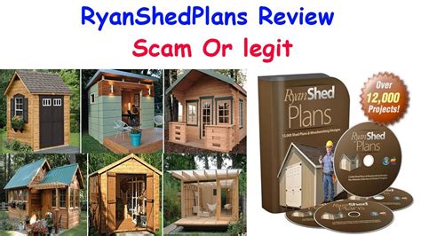 Ryan Shed Plans Review, Free PDF & eBook Download!! - YouTube