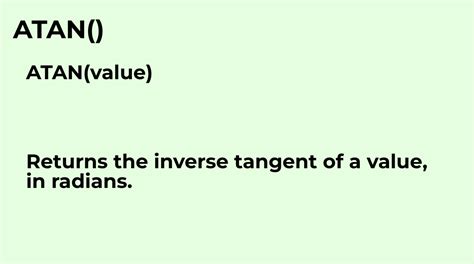 How to Use ATAN() function in Google Sheets · Better Sheets