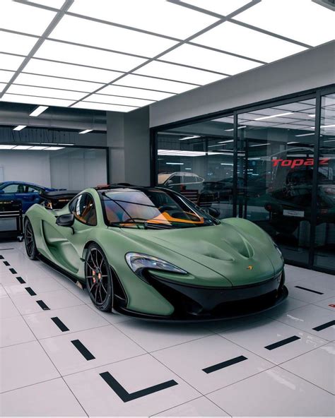 Matte Green McLaren P1. [1080x1350] : r/carporn