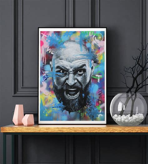 Tyson Fury Limited Edition Print. Gypsy King Boxing Wall | Etsy UK | Sports wall art, Limited ...