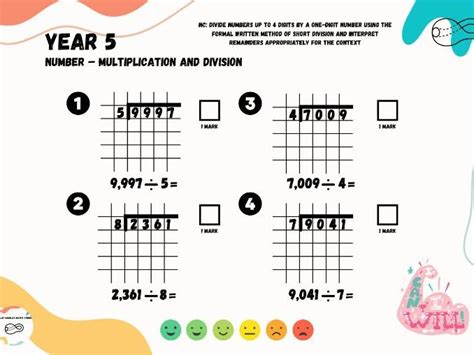 Differentiated short division worksheets and answers (YR 5) | Teaching Resources