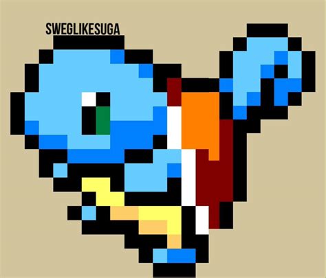 pokemon squirtle pixel art! by sweglikesuga on DeviantArt