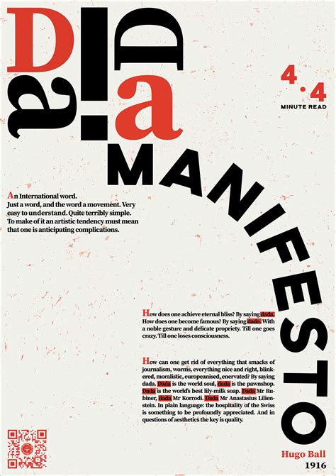 DaDa Manifesto :: Behance