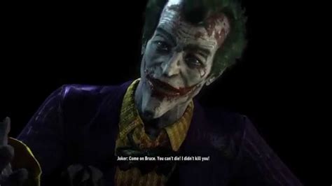 Batman Arkham City Joker Dies