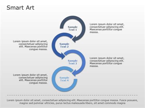 Smartart Process Template