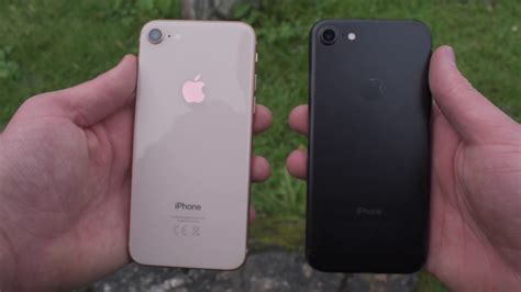 iPhone 8 vs. iPhone 7 Camera Comparison - YouTube