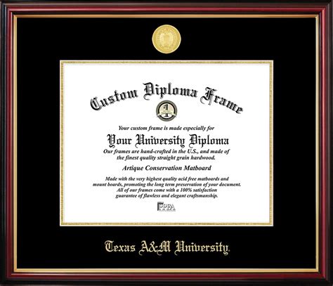 Texas A&M University Petite Diploma Frame | Michaels