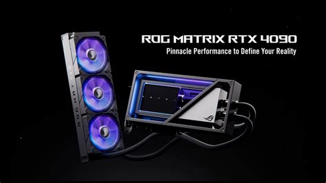 ROG Matrix GeForce RTX 4090 Graphics Card - YouTube