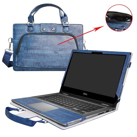 Amazon.com: Inspiron 13 2-in-1 i7353 i7352 Case,2 in 1 Accurately Designed Protective PU Leather ...