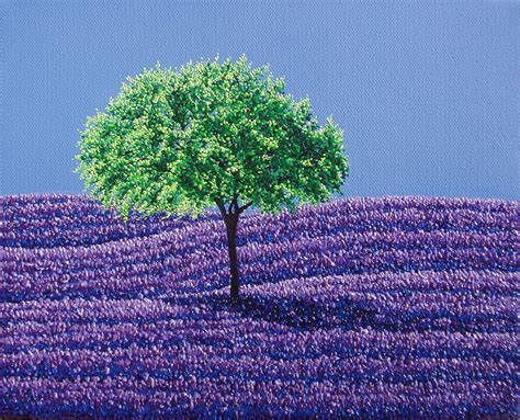 original oil paintings.........lavender landscapes