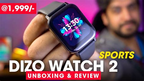 DIZO Watch 2 Sports Unboxing & Review ⚡️ Best Budget Smartwatch Under 2000 Rs in 2022!! # ...