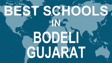 Schools around Bodeli, Gujarat CBSE, Govt, Private, International | Edu ...