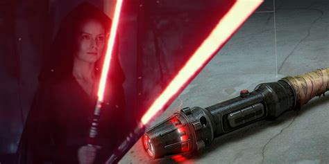 Star Wars Concept Art Shows Discarded Dark Rey Lightsaber Design