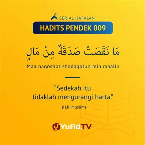 #hadist Hadith Quotes, Muslim Quotes, Quran Quotes, Hadith Of The Day ...