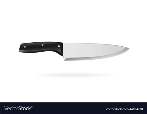 Chefs kitchen knife design isolated Royalty Free Vector